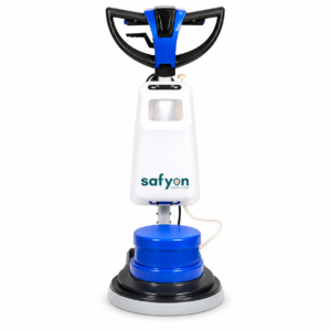 17 Inch Gym Floor Scrubbing Machine | Rubber Flooring Cleaner – SAFYON Global